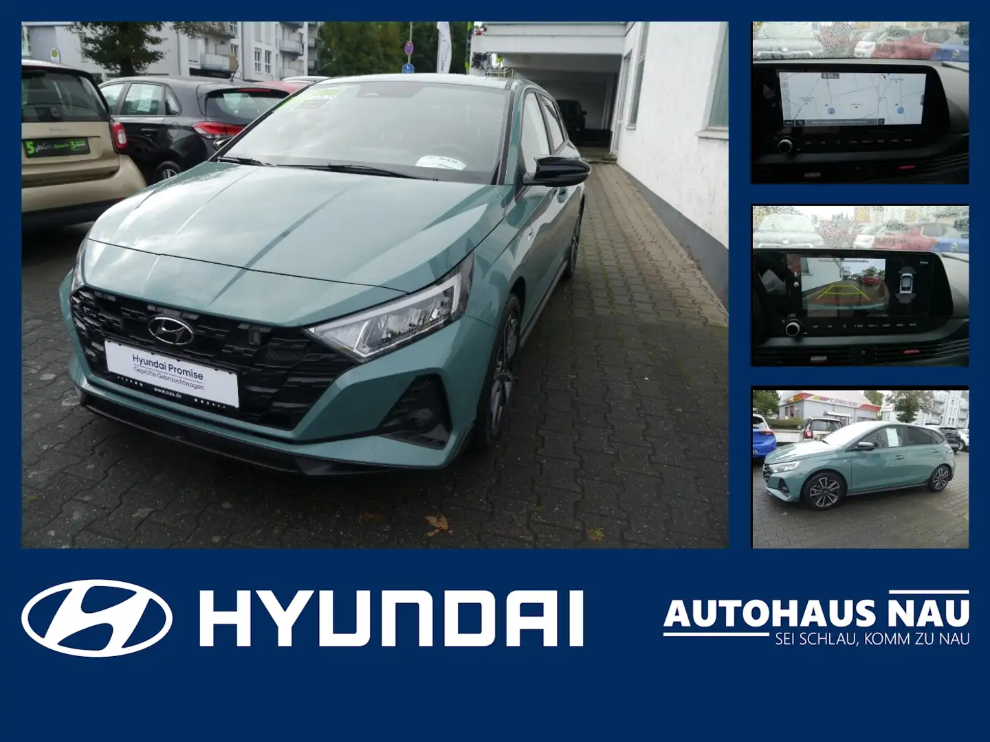 Hyundai i20 1.0 T-GDI - N Line BigDeal Inspektionspaket Verde - 1