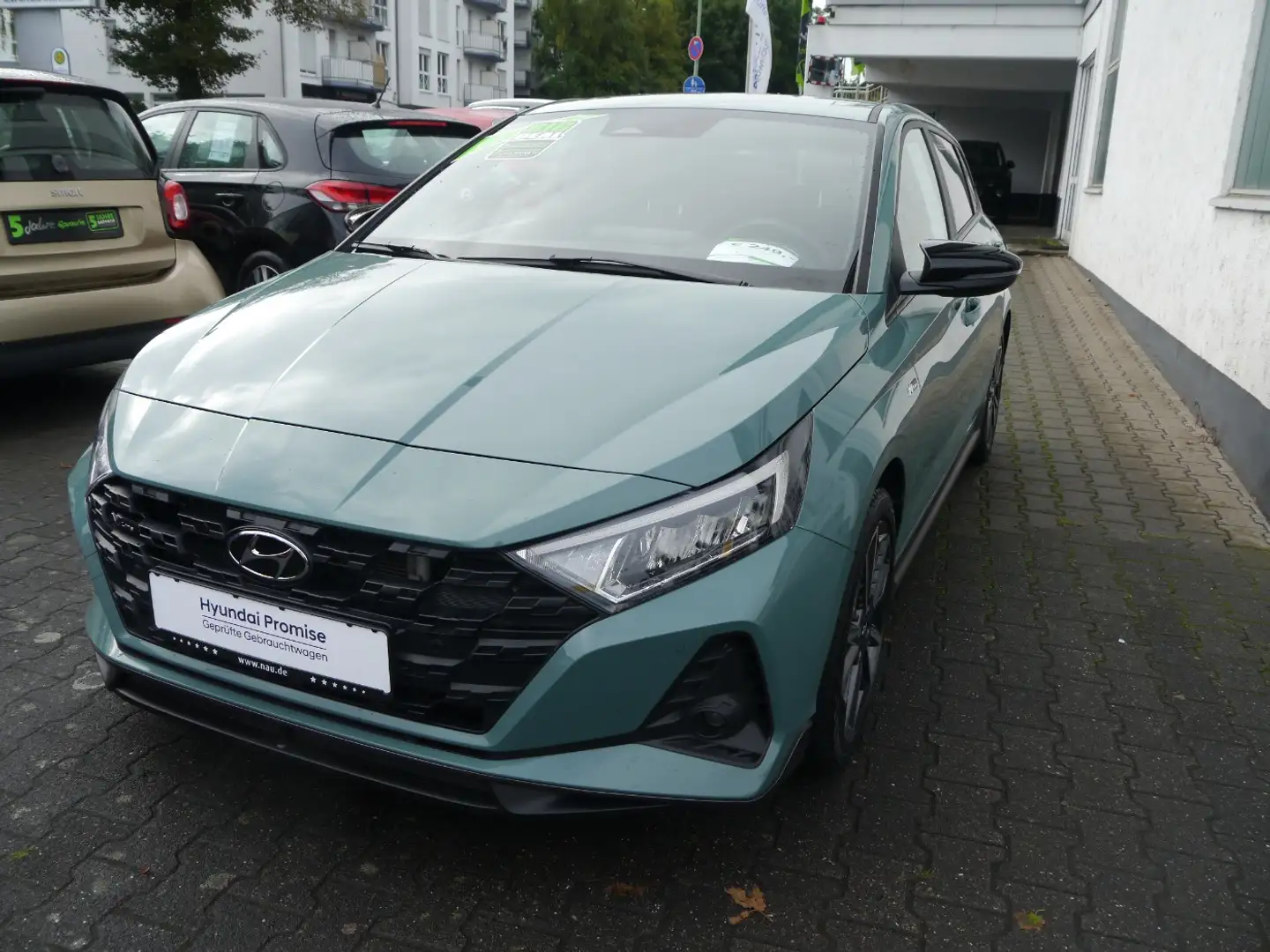 Hyundai i20 1.0 T-GDI - N Line BigDeal Inspektionspaket Groen - 2