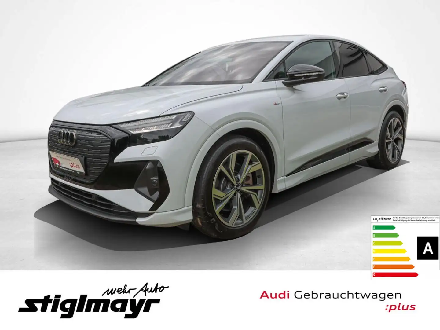 Audi Q4 e-tron Sportback S-line 50 quattro MATRIX+20´ Blanc - 1
