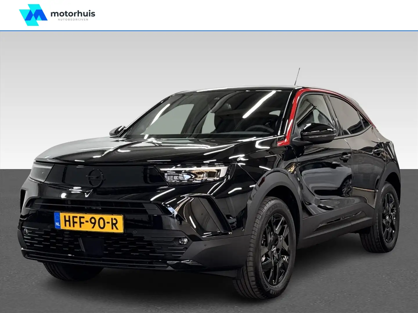 Opel Mokka-E Electric 50KWH 136PK LEVEL 4 GS 11KW BOORDLADER NA Zwart - 1