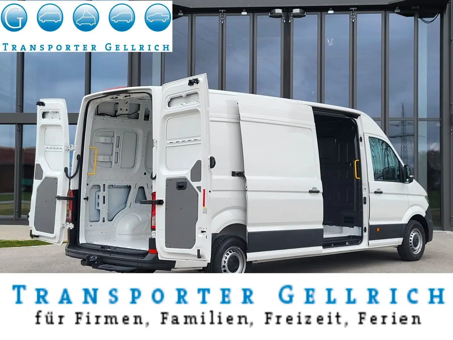 Volkswagen Crafter Kasten 35 L4H3 LR AHK Klima Weiß - 1