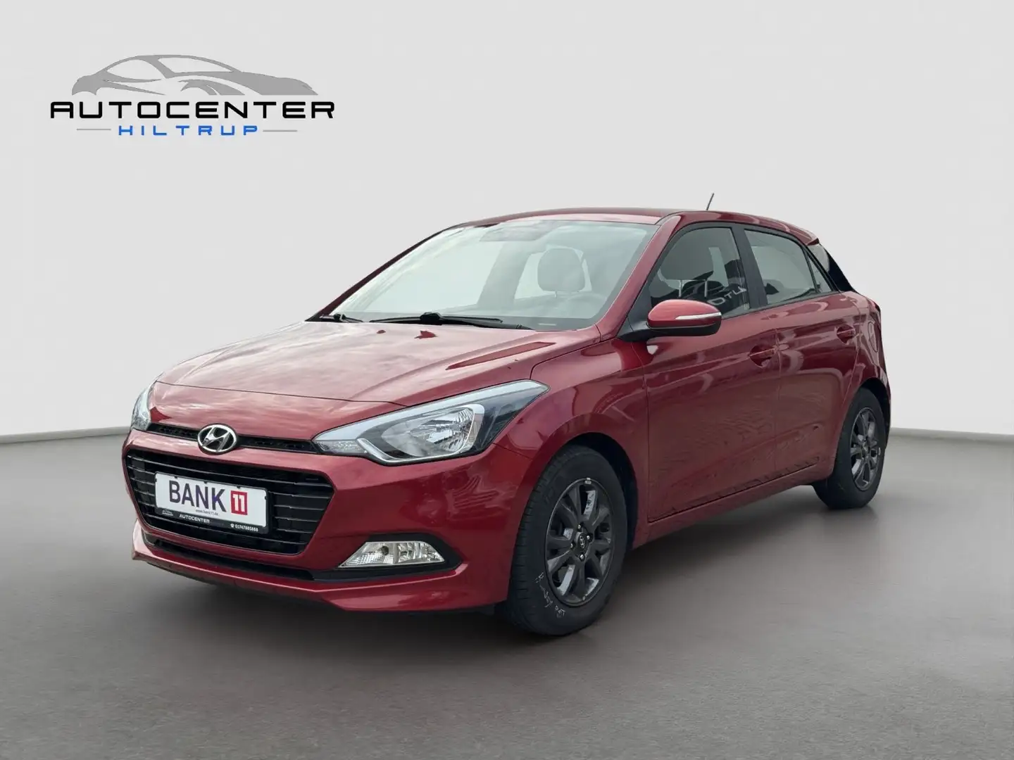 Hyundai i20 YES!/1.HD/Klima/SHZ/TÜV/Allwetter/Service ne Rot - 1