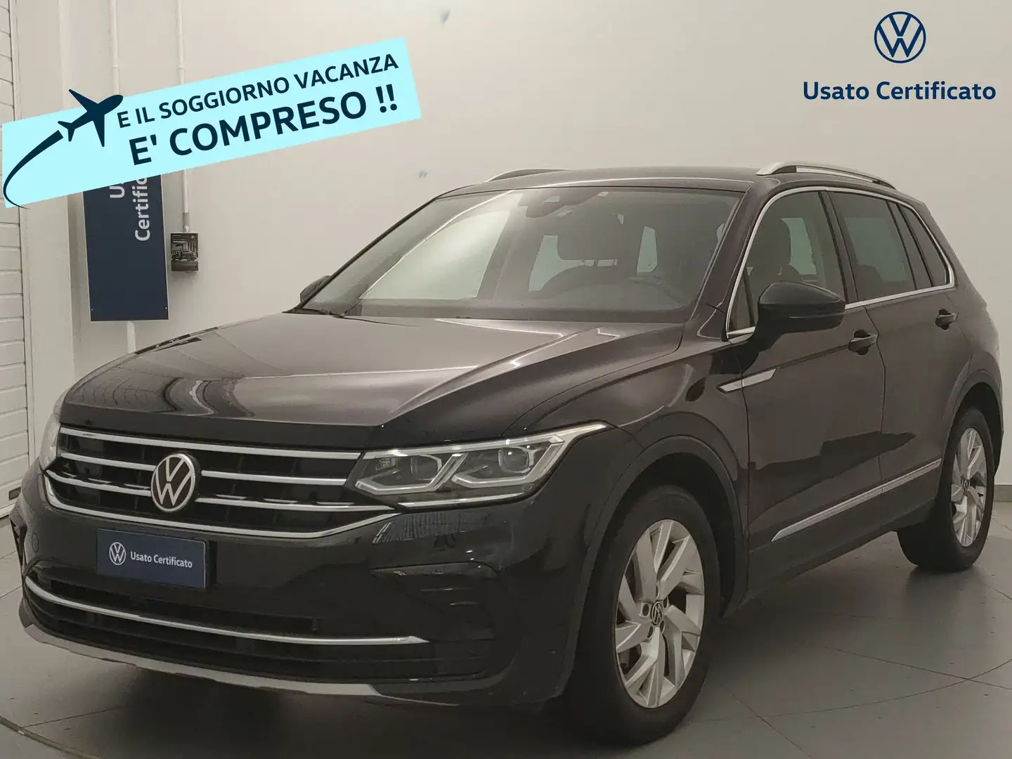 Volkswagen Tiguan 2ª serie 2.0 TDI 150 CV SCR DSG Elegance Negro - 1