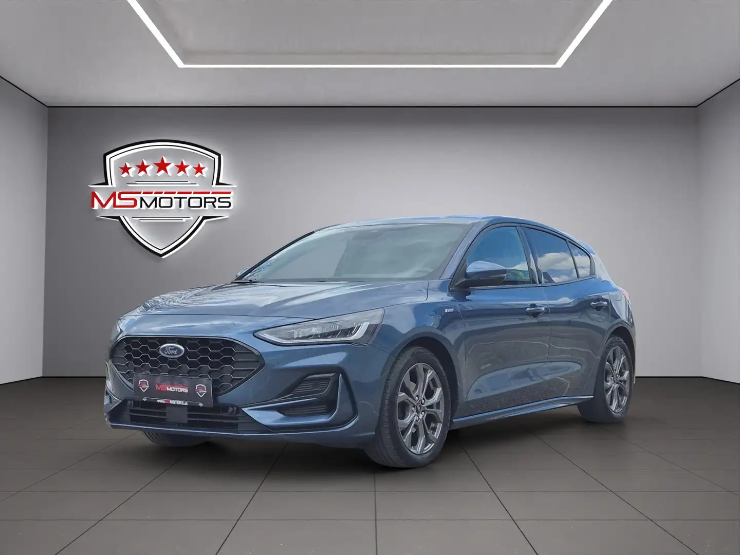 Ford Focus ST-Line X*ACC*RFK*KEYLESS*NAVI*KREDIT*GARANTIE Blau - 1