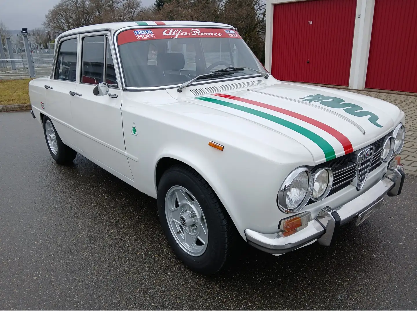 Alfa Romeo Giulia Super 1600 Biscione, Oldtimer, 2. Hand, Motor15tkm Weiß - 1