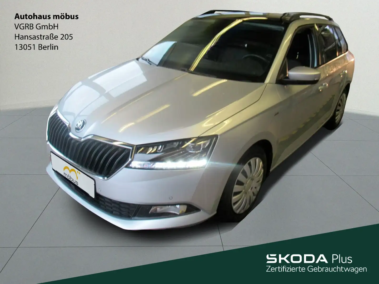 Skoda Fabia Combi 1.0 TSI Clever Best of*NAV*PANO*ACC* Silber - 2