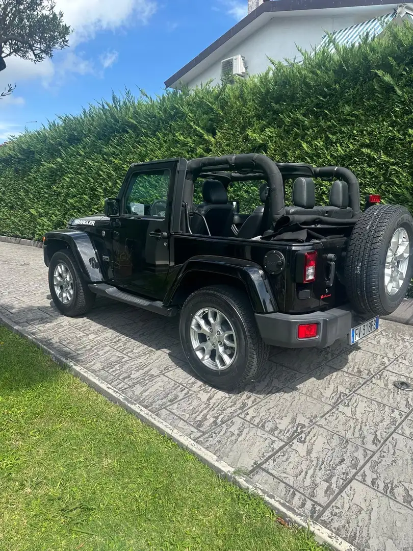 Jeep Wrangler 2.8 crd JK Cabrio auto Nero - 1