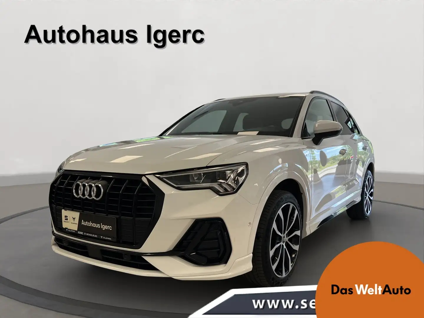 Audi Q3 35 TDI S line exterieur Weiß - 1