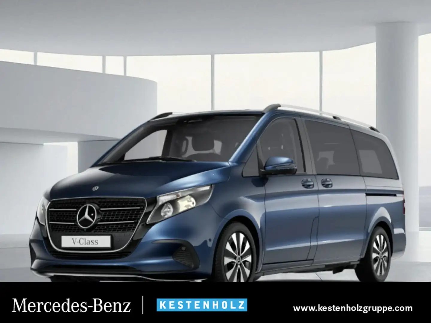 Mercedes-Benz V 220 d lang WideScreen AHK Kamera Spurhalt-Ass 9G Bleu - 1