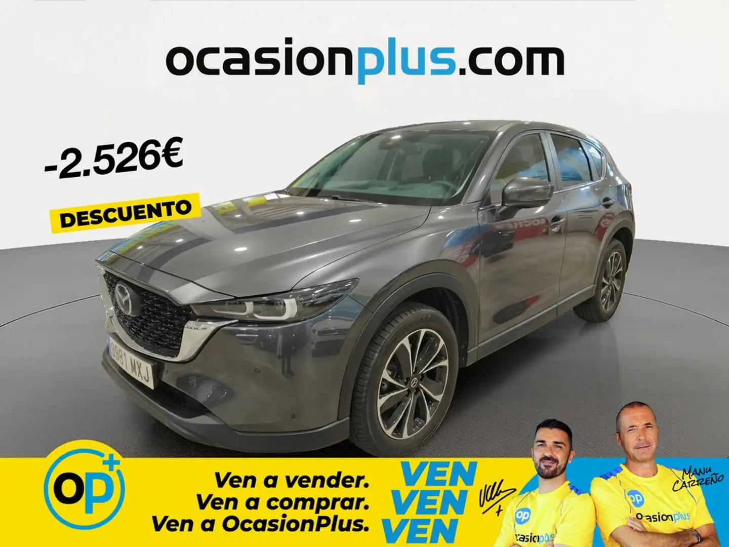 Mazda CX-5 2.0 e-Skyactiv-G MHEV Advantage 2WD 121kW Gris - 1