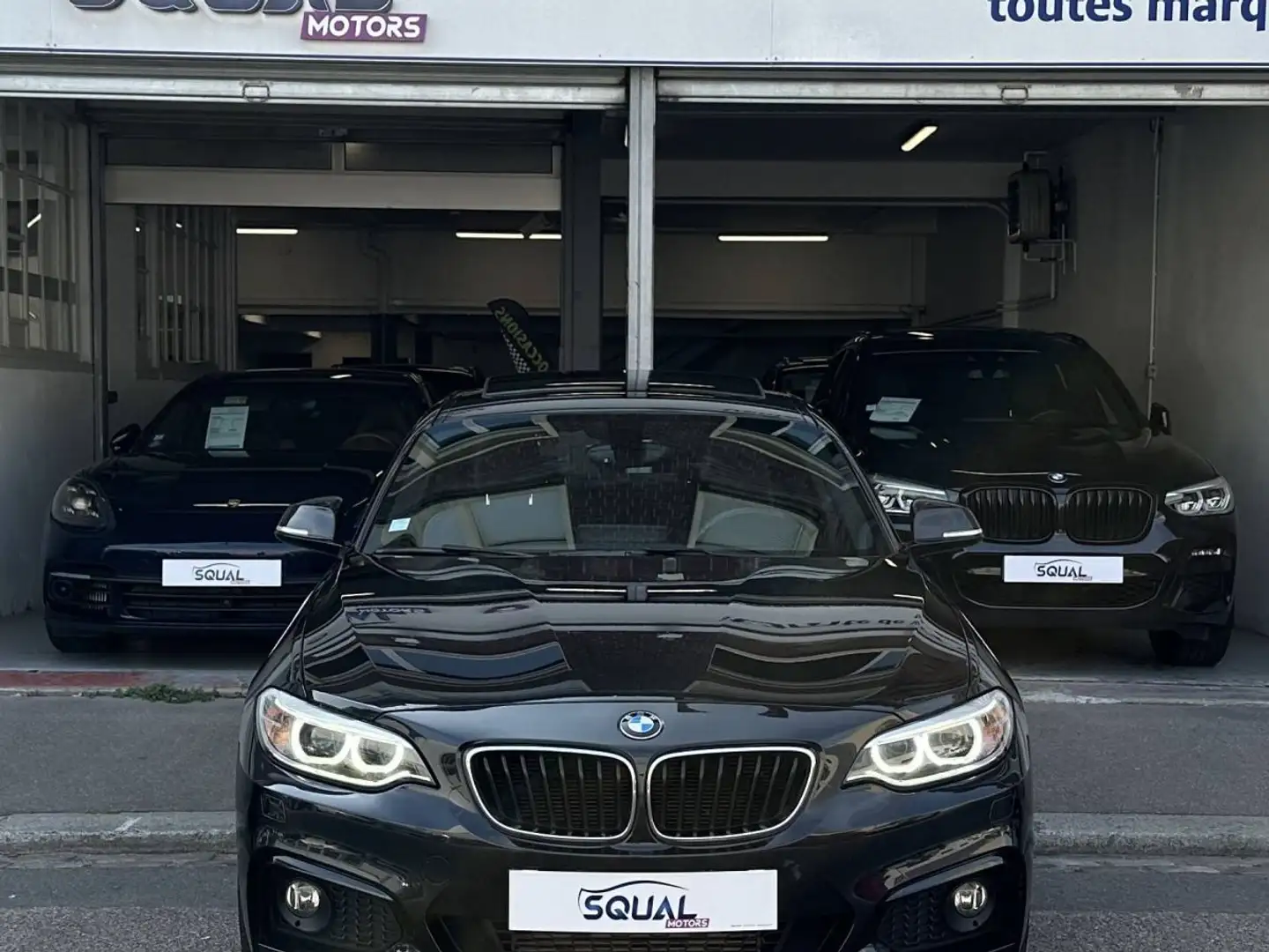 BMW 220 Coupe 220 d M Sport Zwart - 2