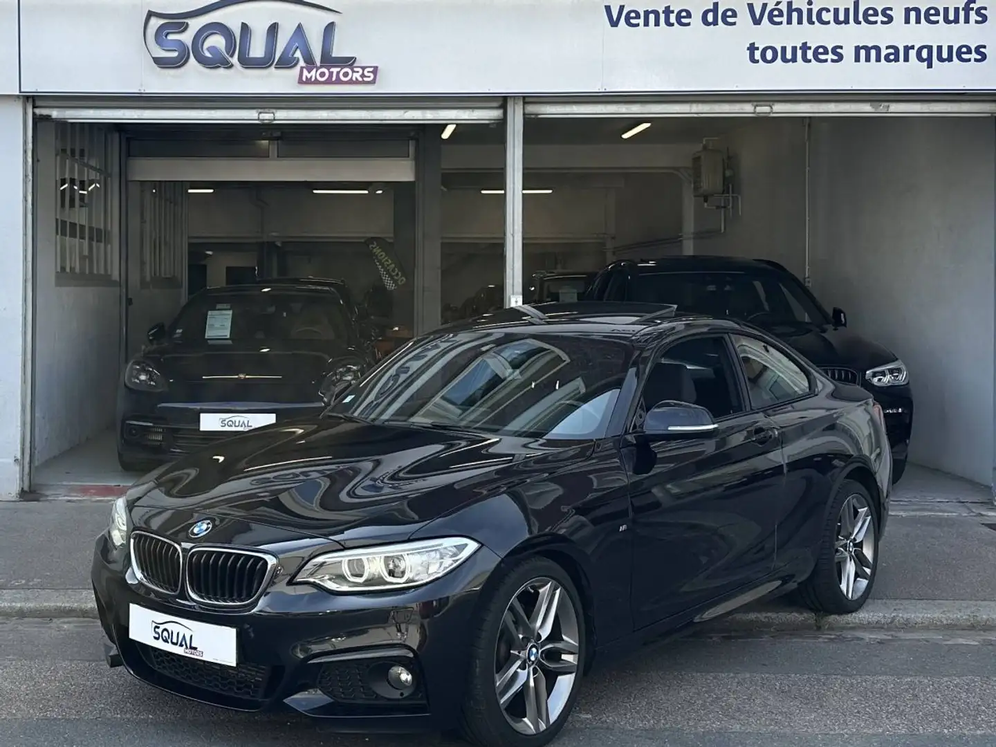BMW 220 Coupe 220 d M Sport Zwart - 1