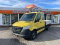 Mercedes-Benz Sprinter 314 CDI DoKa Pritsche L2*StHz*7G-Tron* Gelb - thumbnail 1