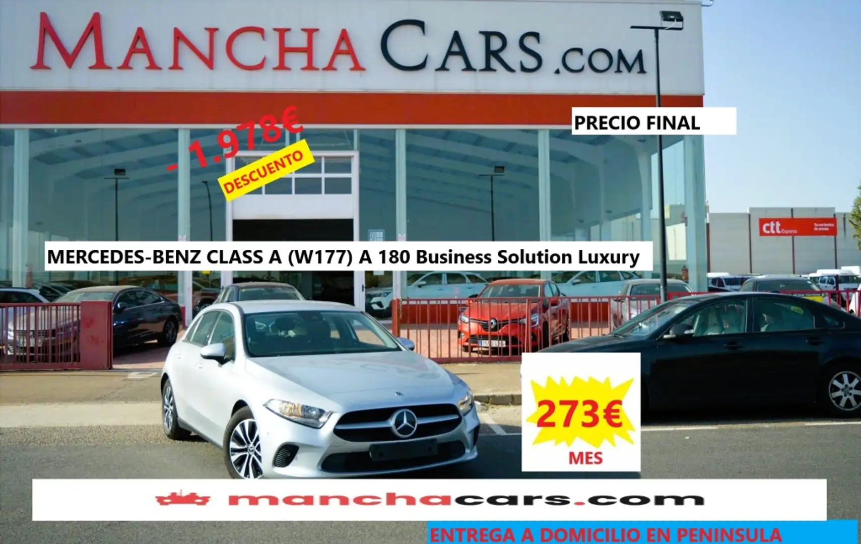 Mercedes-Benz A 180 Gris - 1