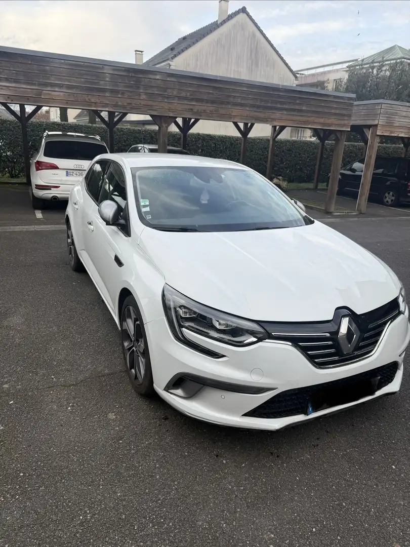 Renault Megane Mégane IV Berline dCi 130 Energy Intens Blanc - 2