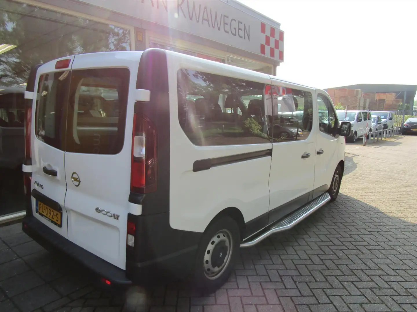 Opel Vivaro 9 PERSOONS BUS L2 AIRCO CRUISE CONTR. Wit - 2