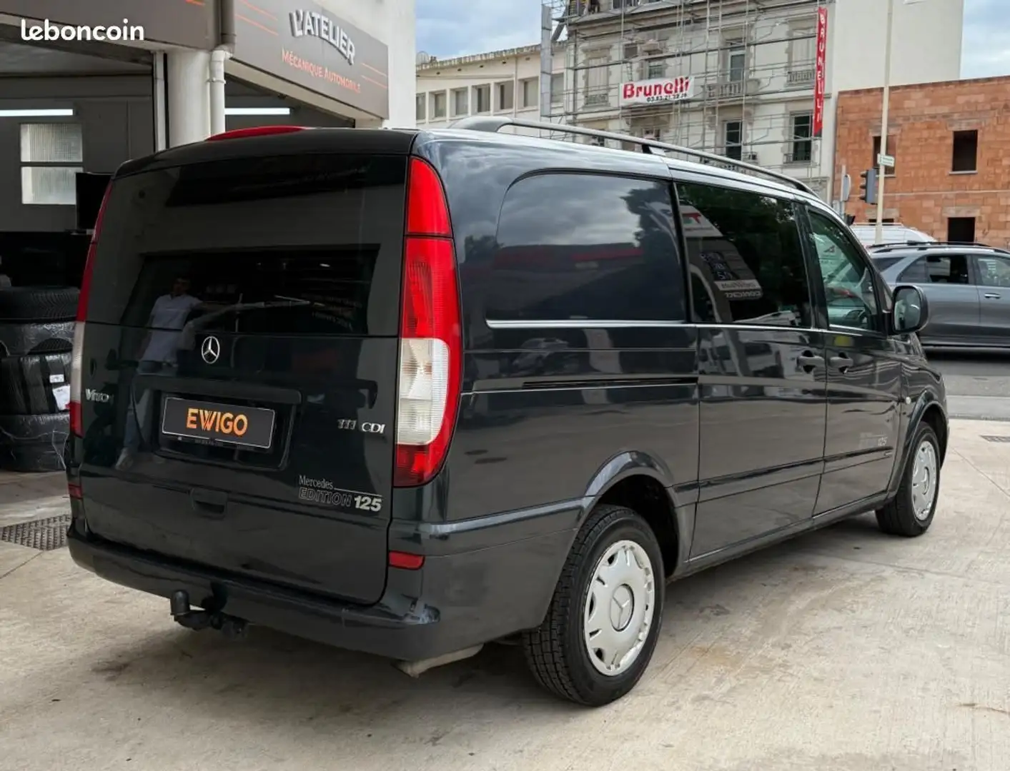 Mercedes-Benz Vito Mercedes COMBI 111 CDI 2.2 COMPACT EDITION 125 (W639) %2B ATTELAGE CAMERA REGULATEUR BLU... Blauw - 2