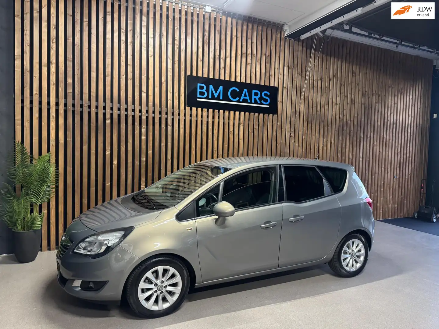 Opel Meriva 1.4 Turbo Cosmo Airco, Trekhaak, Cruise Gris - 1