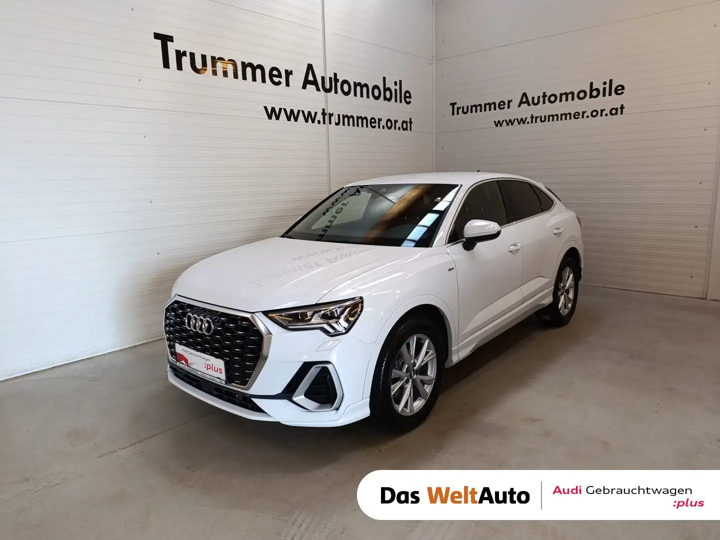 Audi Q3 40 TDI quattro S line ext. Weiß - 1