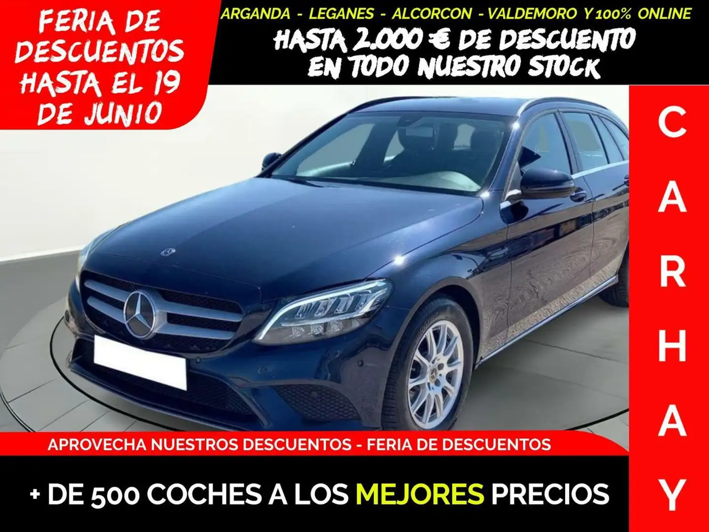 Mercedes-Benz C 200 D BUSINESS SOLUTION Noir - 1