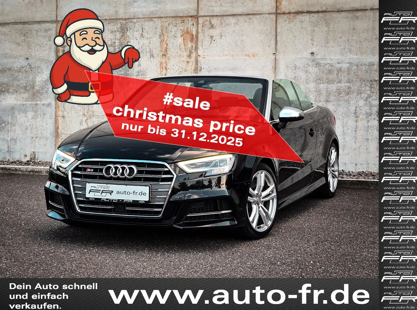 Audi S3 Cabrio 8V 2.0 TFSI 2019 quattro aus 2. Hand Schwarz - 1