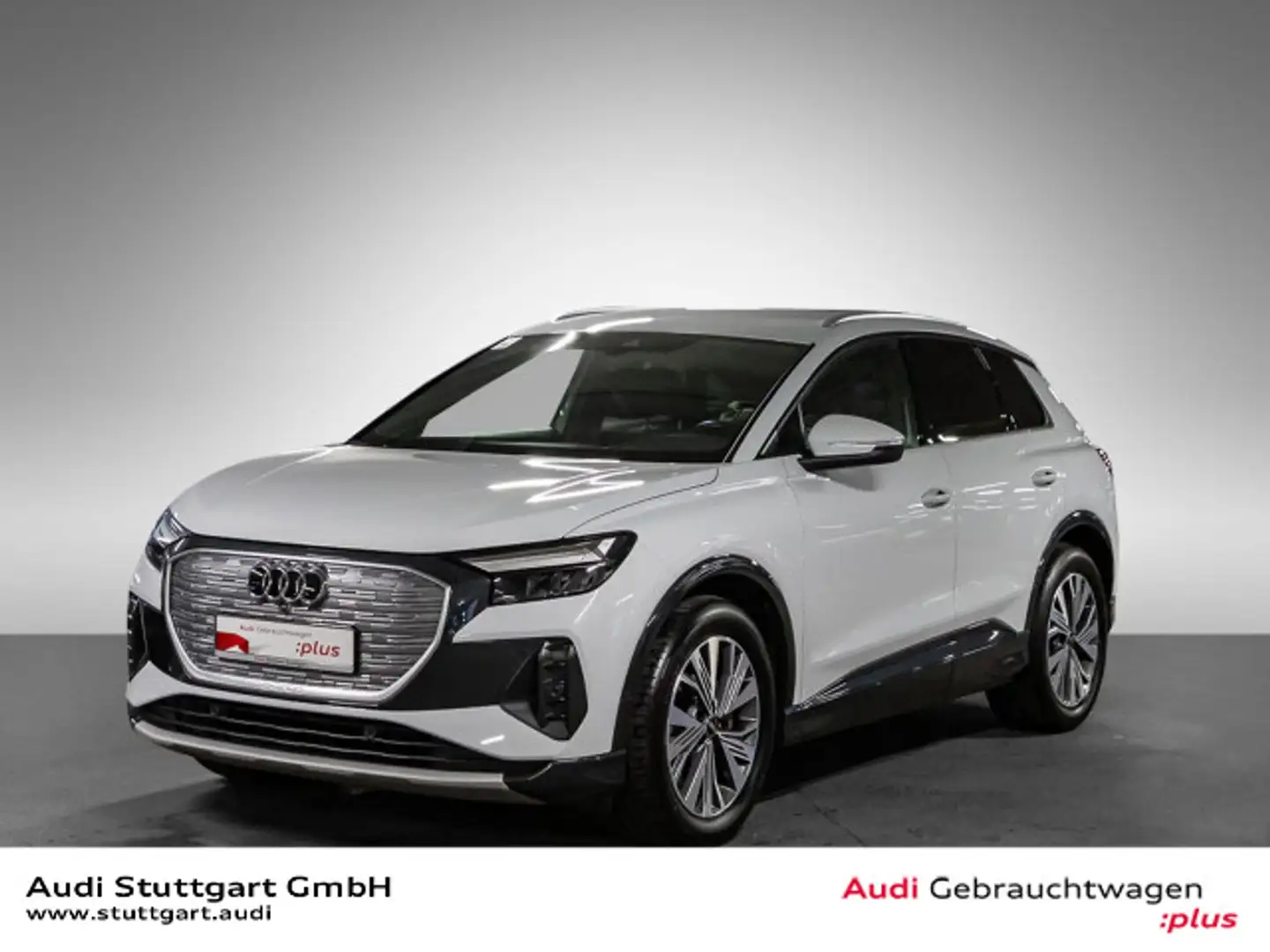 Audi Q4 e-tron Q4 40 e-tron advanced AHK ACC virtCo FOD Kamera Weiß - 1