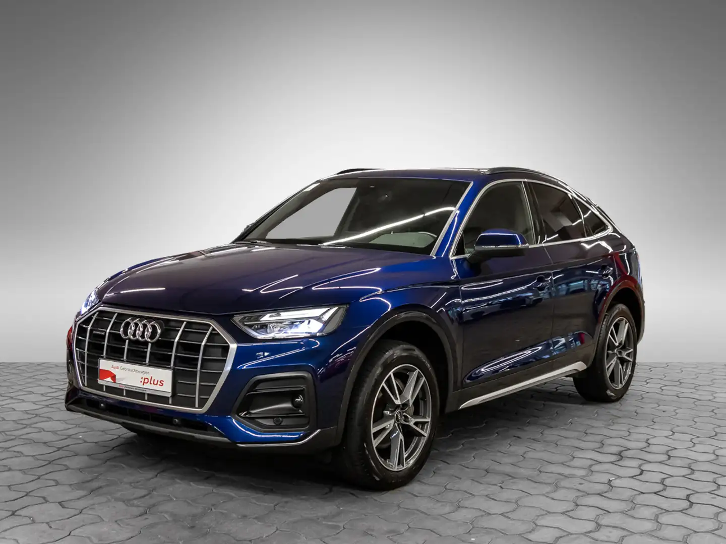 Audi Q5 Sportback 40 TFSI qu advanced S line LED virtC Blau - 2