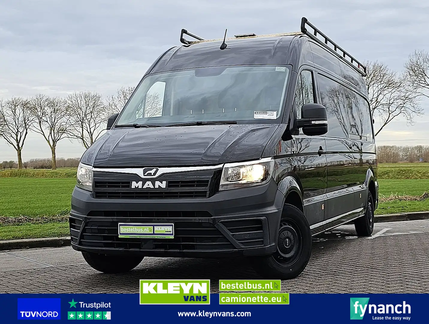 MAN TGE 3.180 ac automaat EURO6 Noir - 1