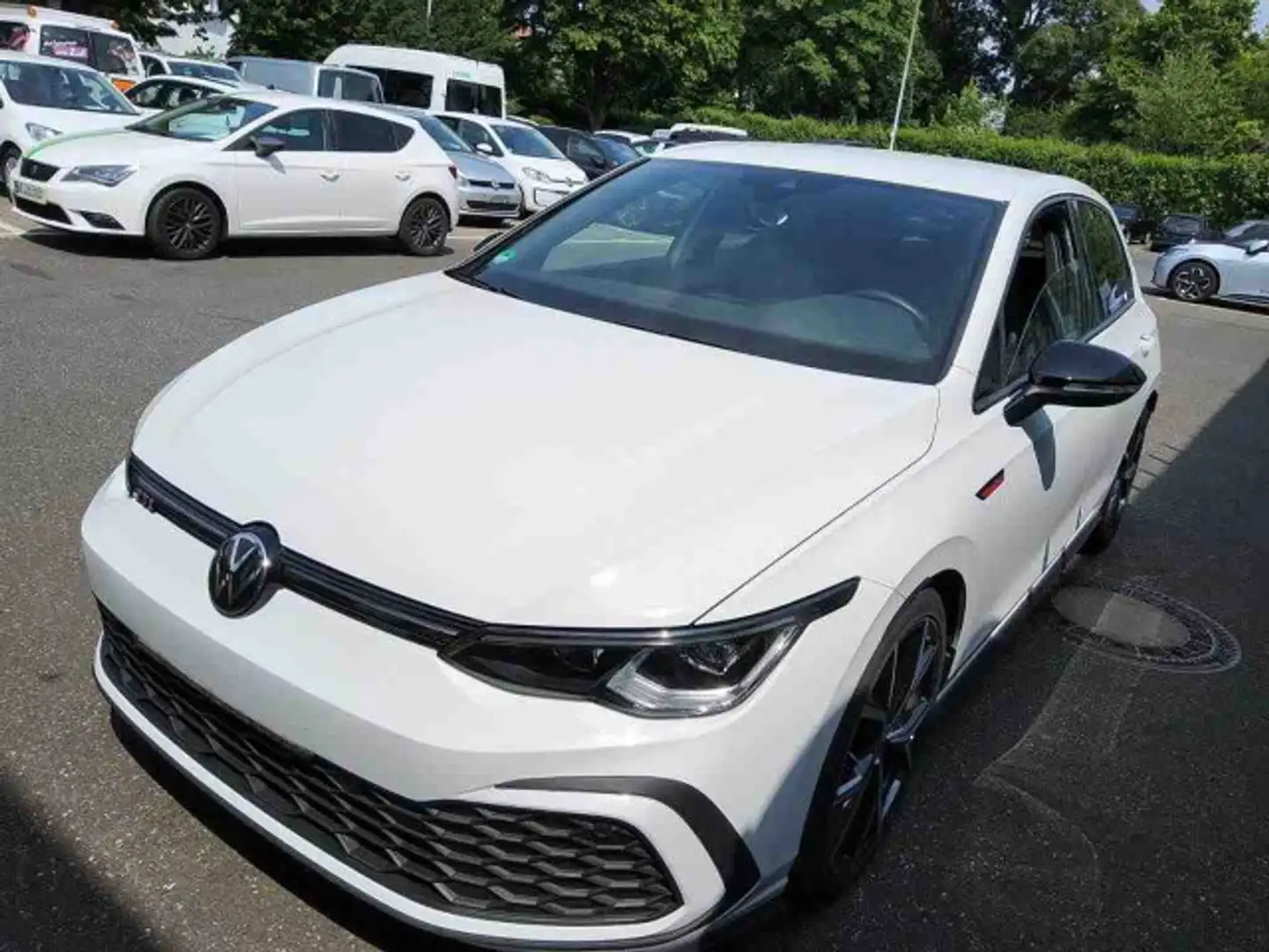 Volkswagen Golf GTI BLACKSTYLE AHK KAMERA LED+ LM19 Weiß - 2