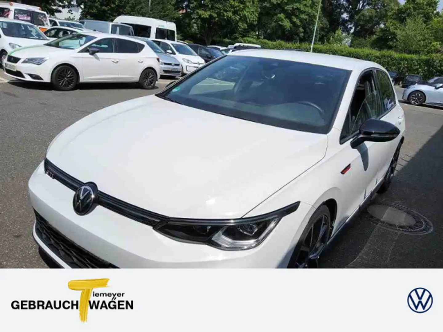 Volkswagen Golf GTI BLACKSTYLE AHK KAMERA LED+ LM19 Weiß - 1
