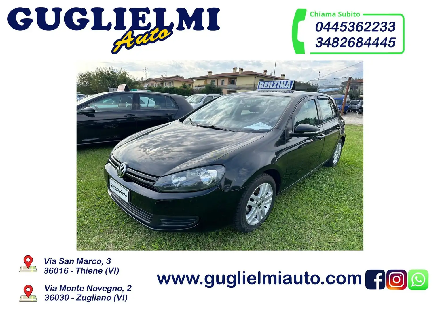 Volkswagen Golf Golf 1.4 5p. United Nero - 1