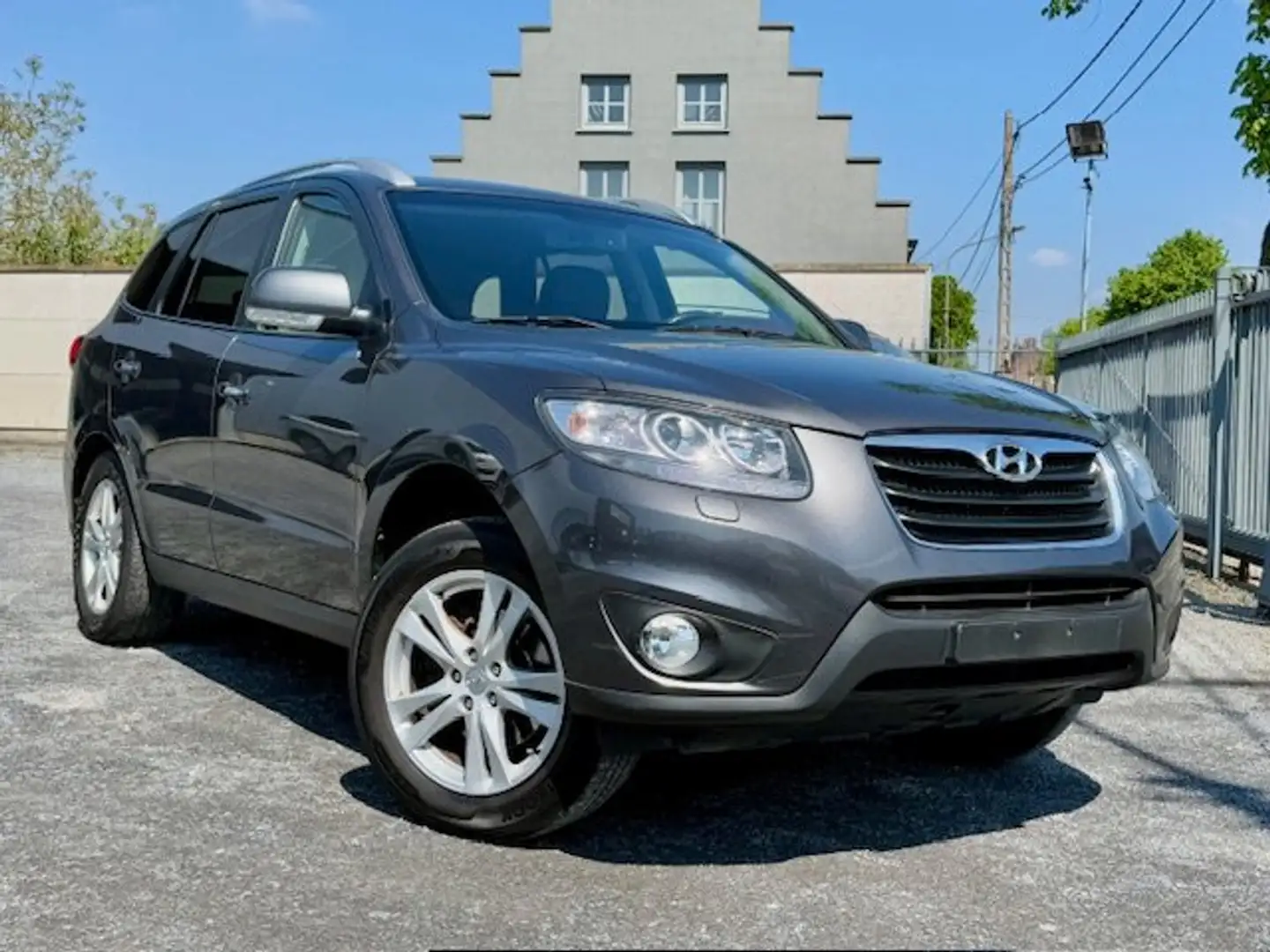 Hyundai SANTA FE 7PL 2.4i 4WD Autom Executive Leder Camera Euro5 Gri - 1