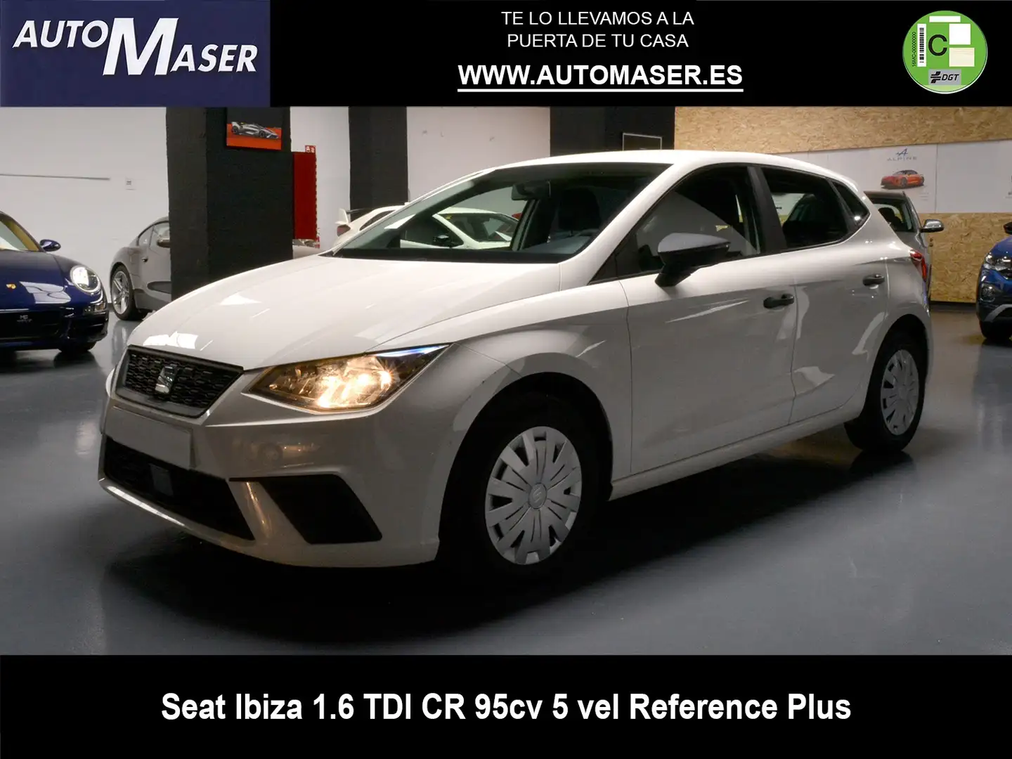 SEAT Ibiza 1.6TDI CR S&S Reference 95 Bianco - 1