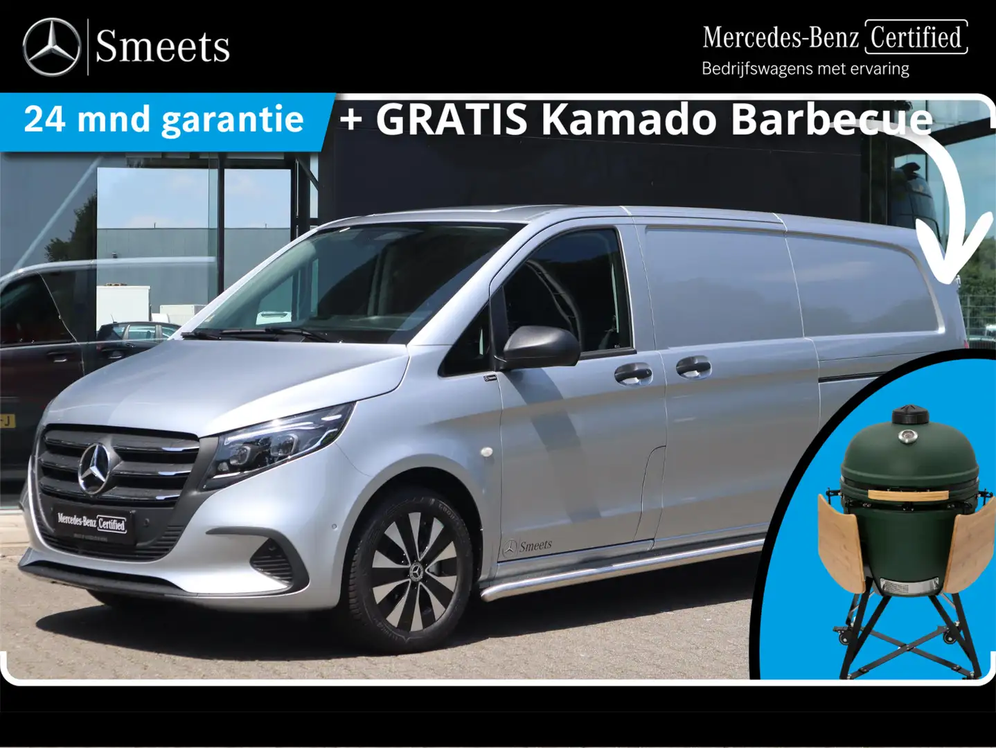 Mercedes-Benz Vito 114 XL SELECT 2x SCHUIFDEUR Argento - 1