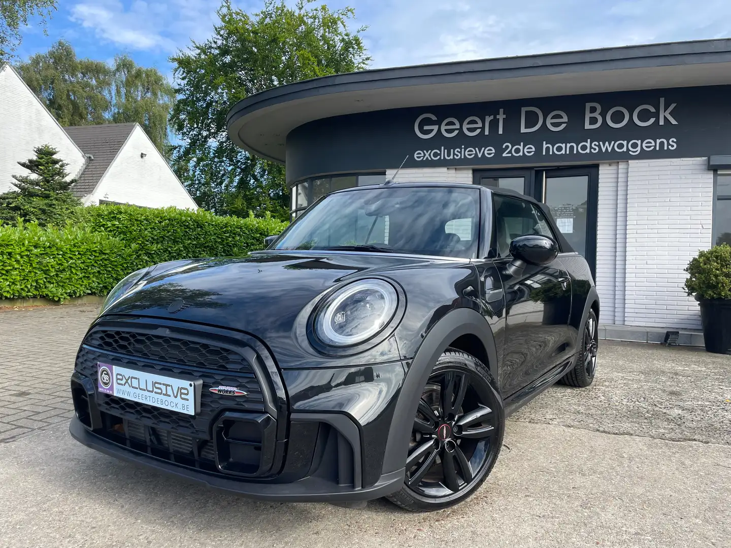 MINI Cooper Cabrio Cabriolet JCW  KIT/BLACKLINE/APPLE CARPLAY** Noir - 2