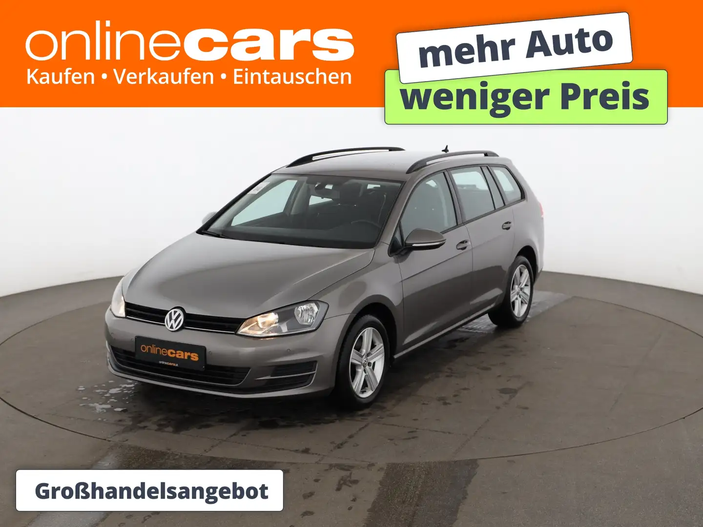 Volkswagen Golf Variant Golf VII Variant 2.0 TDI Comfortline Aut KLIMA Grau - 1