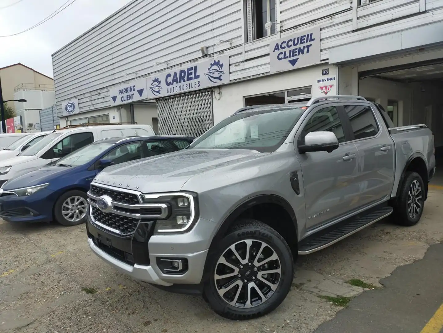 Ford Ranger 3.0 V6 ECOBLUE 240 PLATINUM Gris - 1
