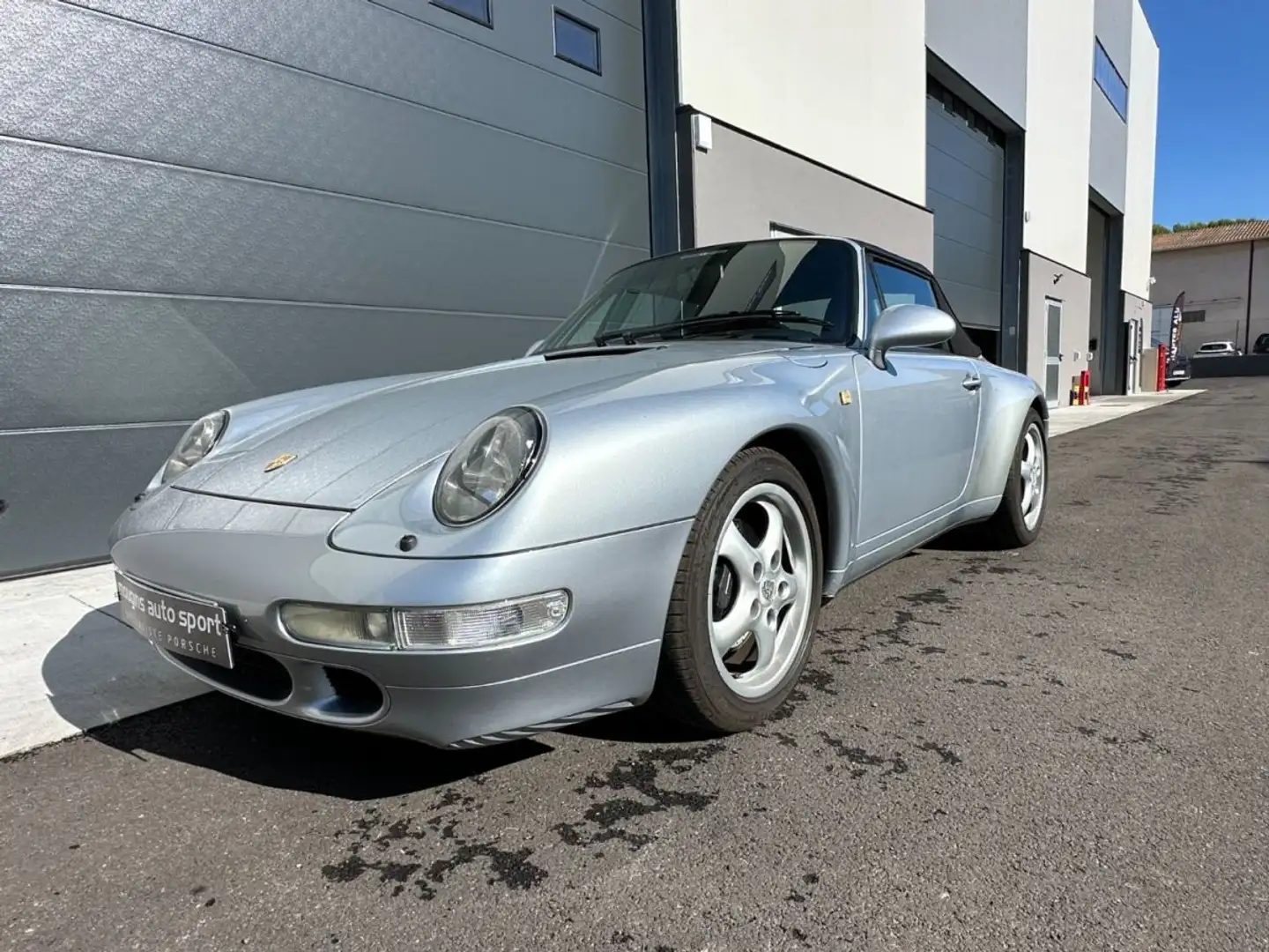 Porsche 993 993 Carrera 2 3.6 272CV CABRIOLET BOITE MANUELLE Gris - 1