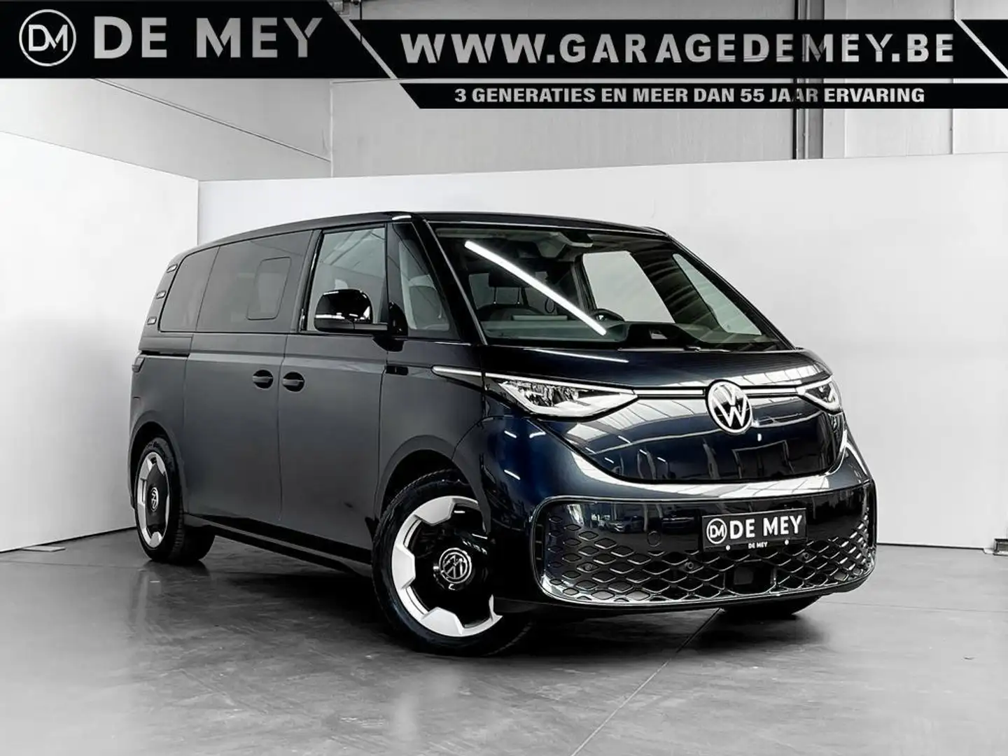 Volkswagen ID. Buzz 86 kWh Pro LWB / 6 Seats / Carplay / Gps / Acc / 360° Cam / Keyless Blauw - 1