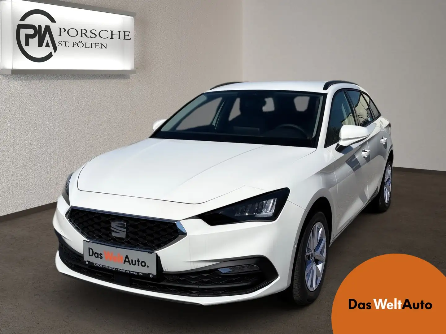 SEAT Leon Style 2.0 TDI 115 PS Weiß - 1