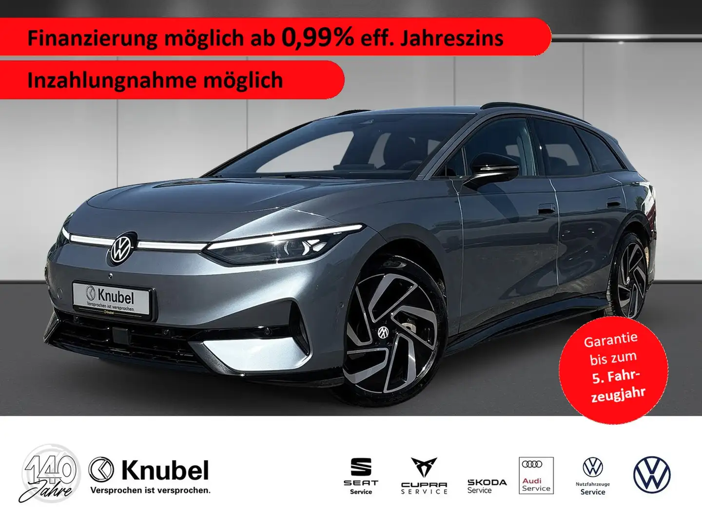 Volkswagen ID.7 Tourer Pro IQ.Light Navi AHK Head-up AreaView K... Blu/Azzurro - 1