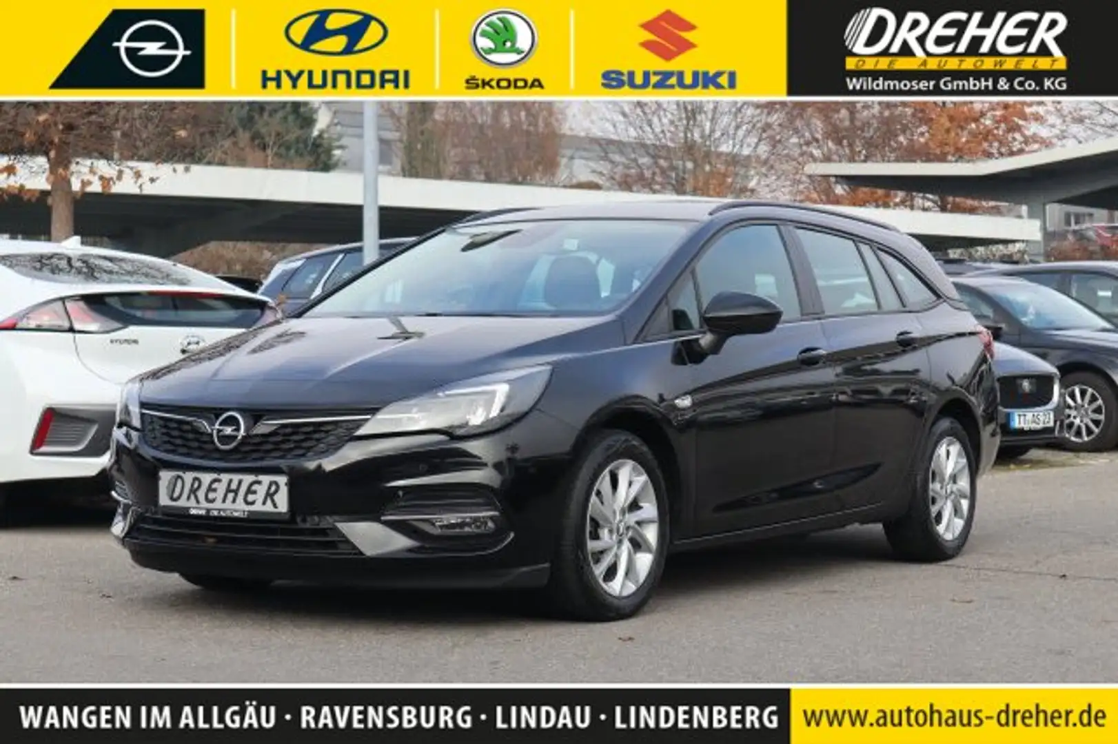 Opel Astra Astra K 1.2 Turbo Edition Navi/Klima/DAB/Kamera BC Nero - 1