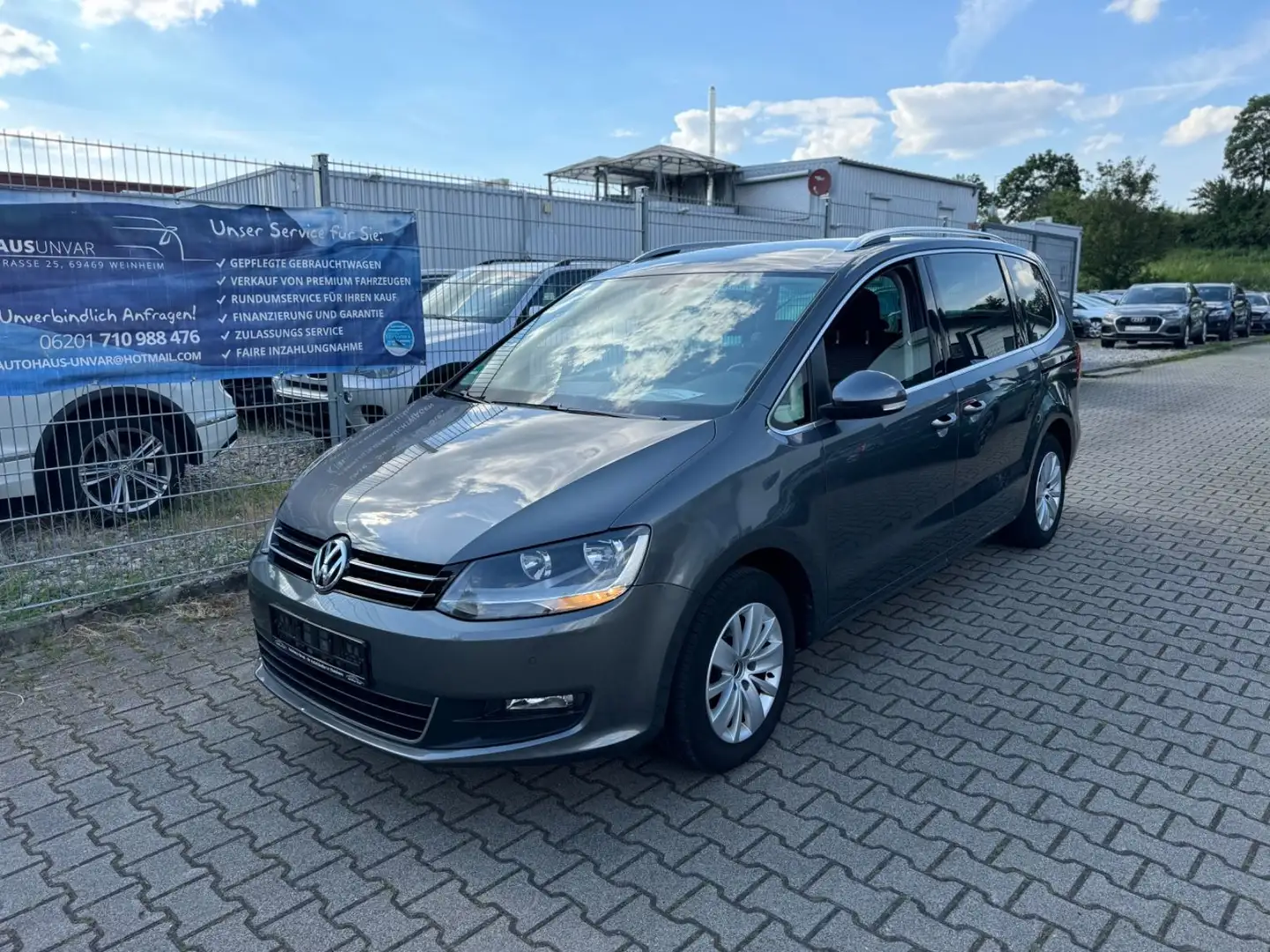 Volkswagen Sharan Comfortline BMT 2.0TDI |7-SITZE|2.HAND| Gris - 1
