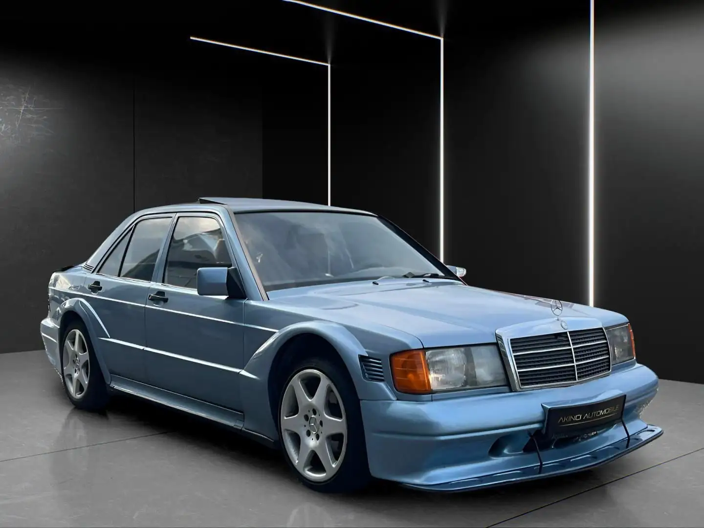 Mercedes-Benz 190 W201 2.5 Turbodiesel *EVO2*1of1World*Automak Bleu - 1