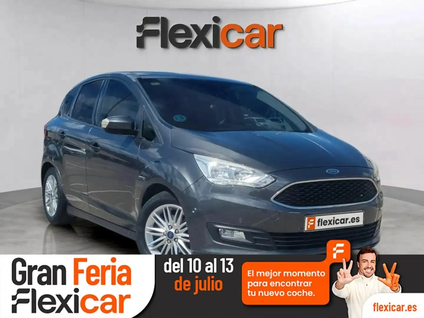 Ford C-Max 1.0 Ecoboost Auto-S&S Titanium 125 Gris - 1