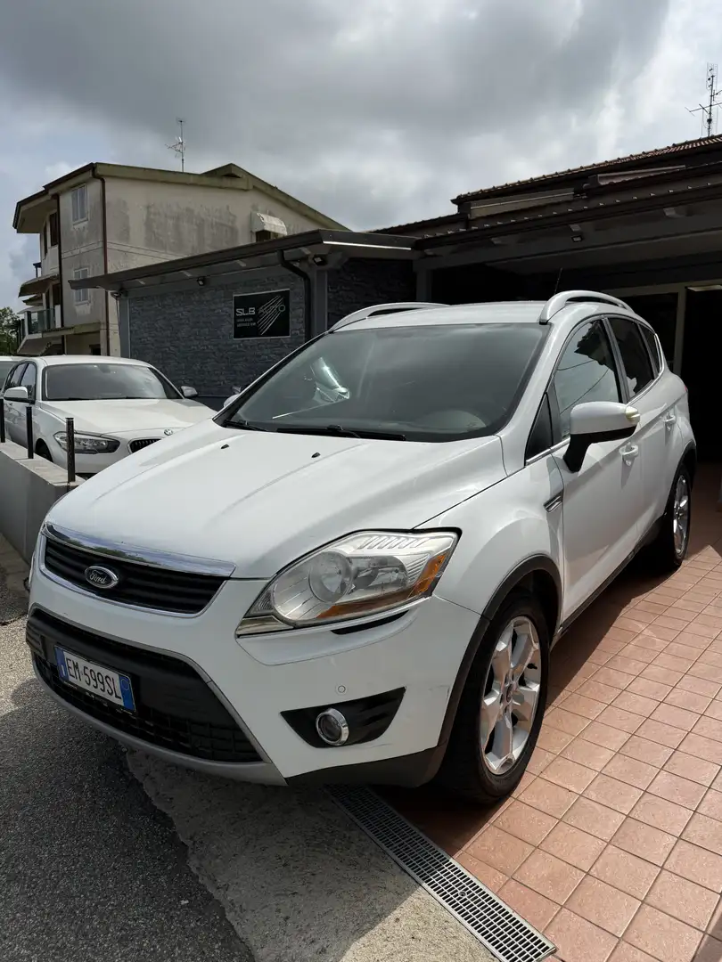 Ford Kuga 2.0 tdci Titanium 4wd 163cv auto Bianco - 1