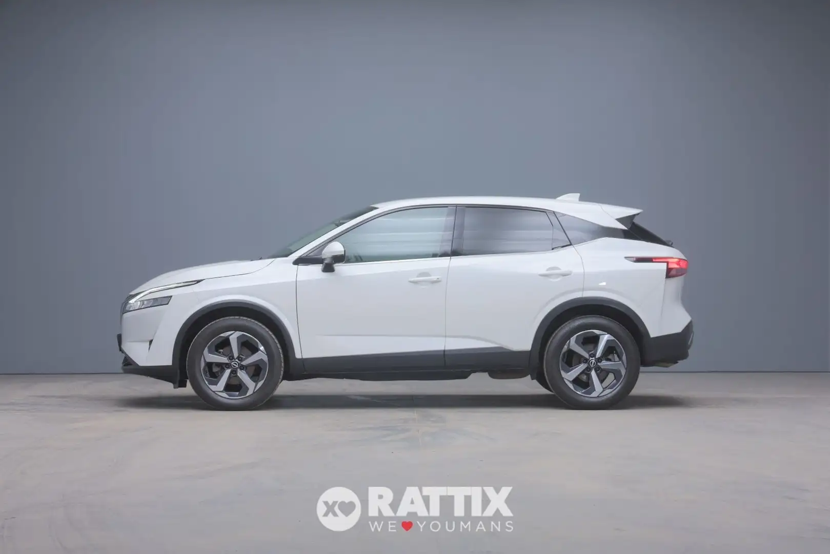 Nissan Qashqai 1.3 Mhev 140CV N-Connecta Bianco - 2
