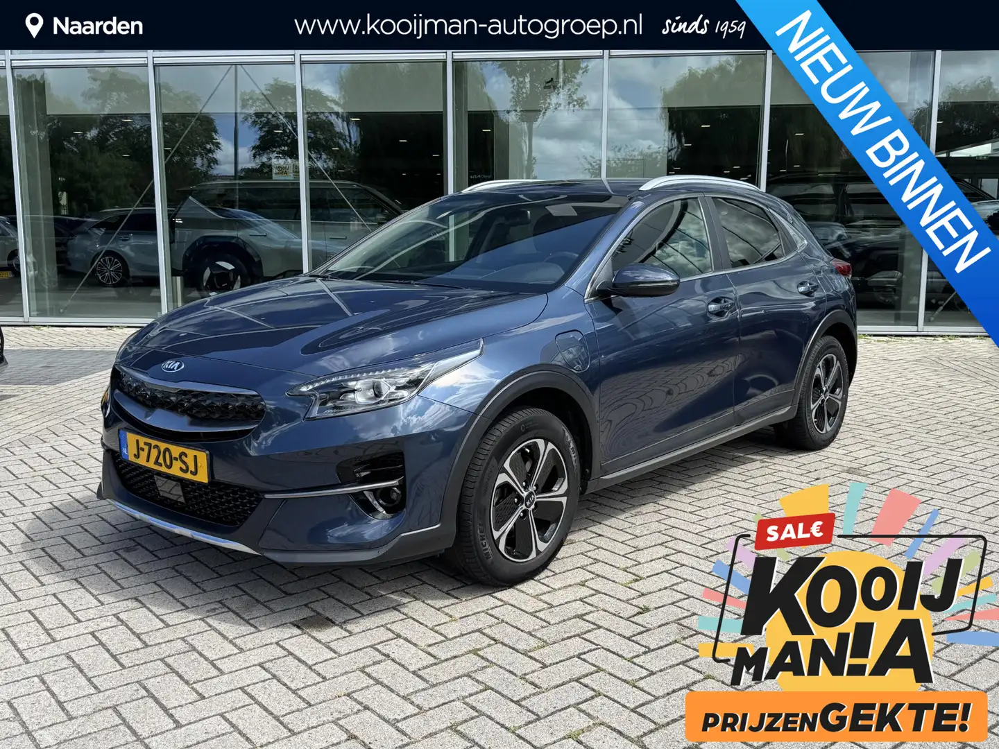 Kia XCeed 1.6 GDi PHEV DynamicPlusLine Nav|Camera Blauw - 1