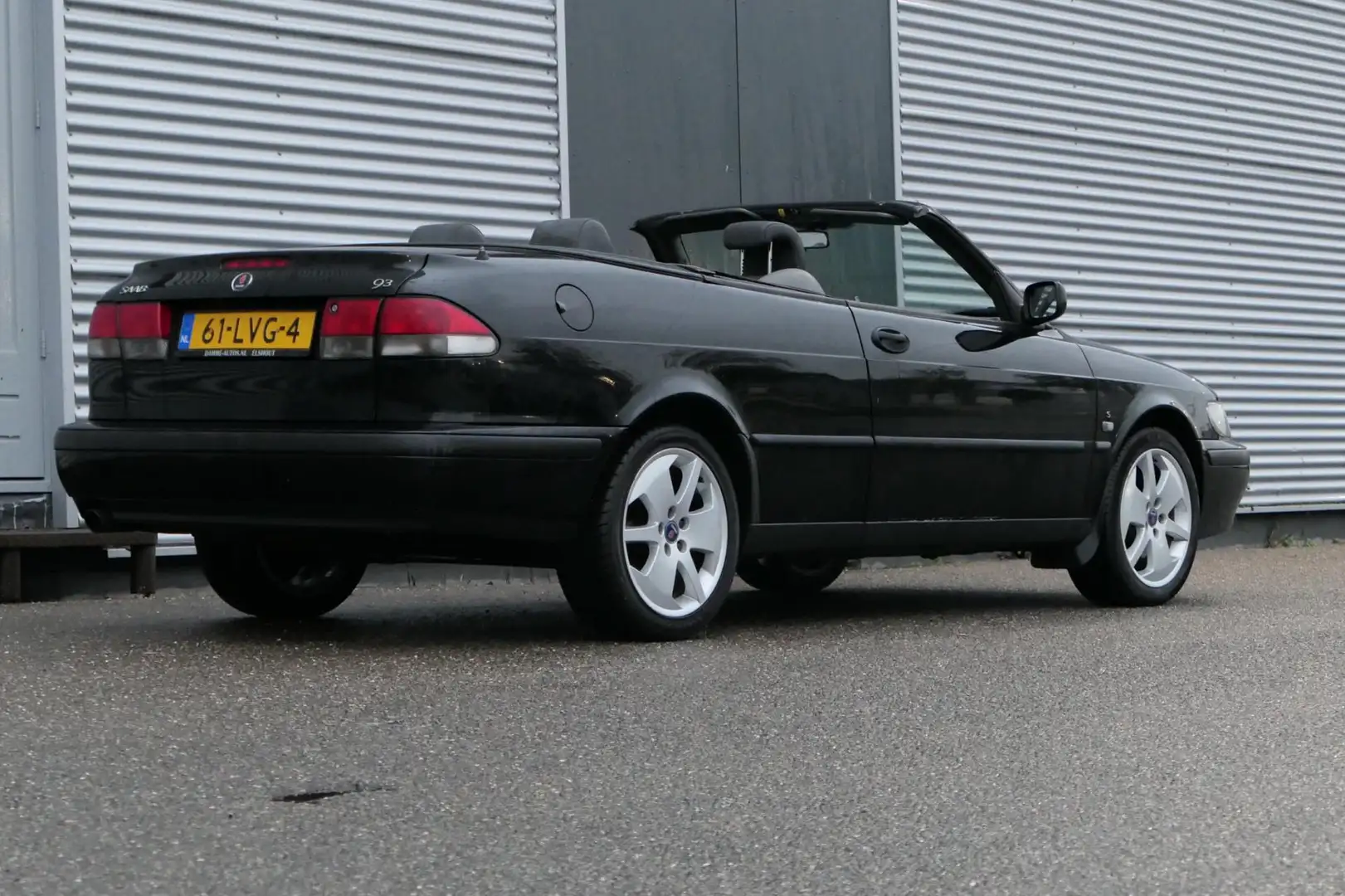 Saab 9-3 Cabrio 2.0t S Cabrio Automaat Airco Leder Cruise A Zwart - 2