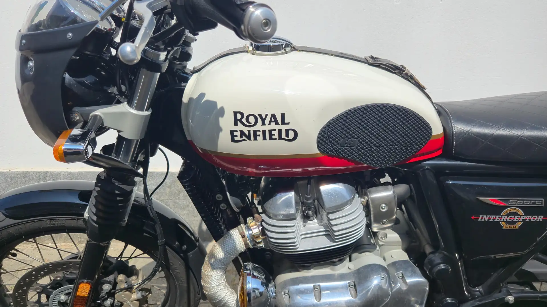 Royal Enfield Interceptor EURO 5 ABS Bianco - 1